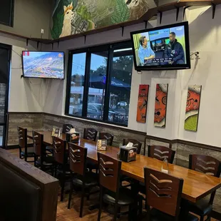 Large indoor table and tv