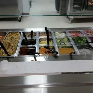 salads, interior