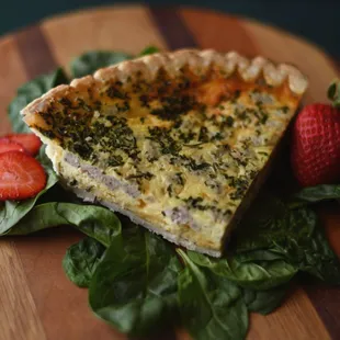 Cuero Pecan House Quiche