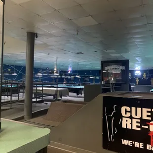 View from the entrance