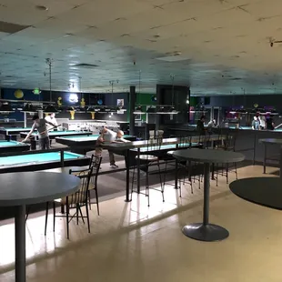 Billiards tables galore