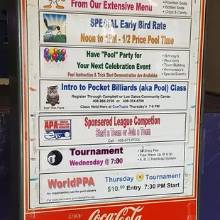 Half price from Noon til 4pm...