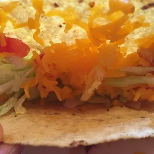 Meatless taco!!