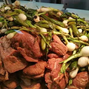 Cuevas Meat Market pork carnitas and hog maw