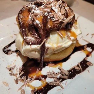Ice cream in a donut