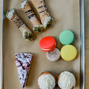 Variety of Fresh Desserts.