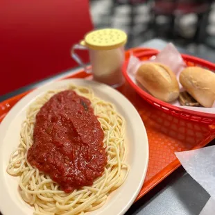 Spaghetti with Marinara Sauce