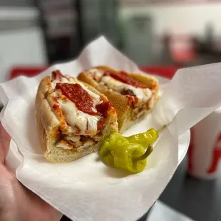 Chicken Parmigiana Sandwich