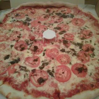 Fresh Tomato and Basil Pizza