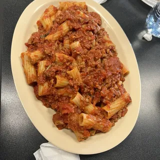Rigatoni Bolognese Pasta