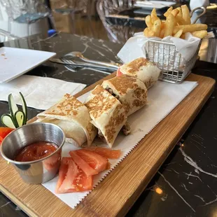 Shawarma Chicken Wrap