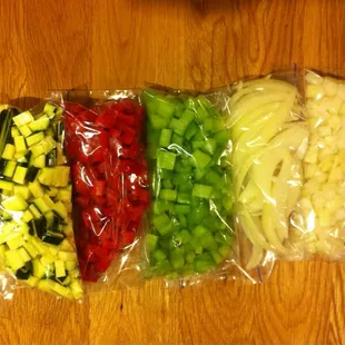 Veggies from our knife skills class