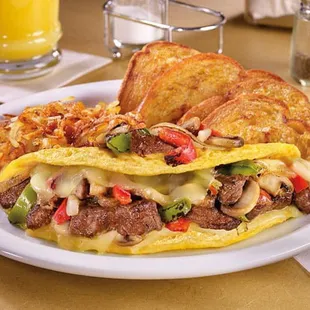 Steak Omelette