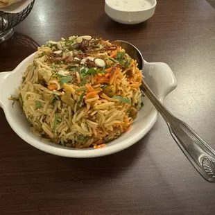 Chicken biryani