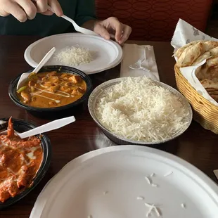 Family style presentation