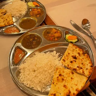 Combo Plate that comes with the entrees