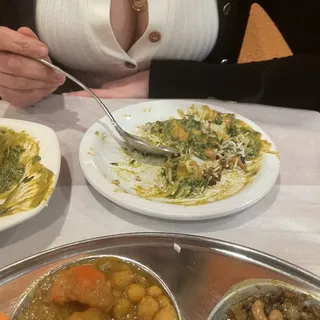 27. Palak Paneer Curry Combo