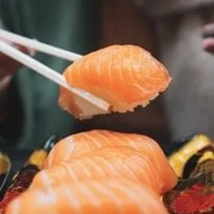 sushi and sashimi, food, sashimi, sushi