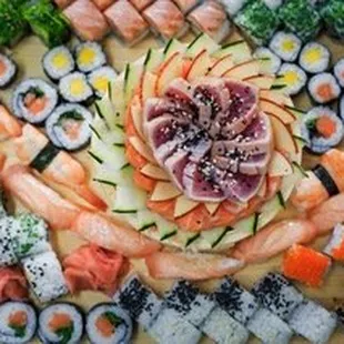 sashimi, sushi, food, sushi and sashimi