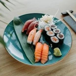 sushi and sashimi, food, sushi, sashimi