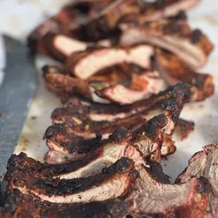 Delicious Cujo Big Smoke BBQ ribs!