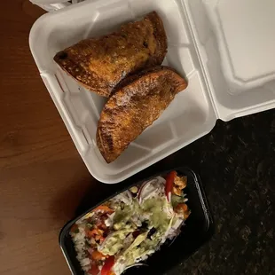 Beef Empanadas and the Culantro Bowl