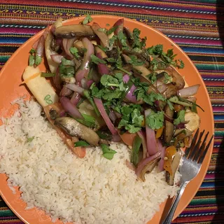 Vegan Lomo Saltado