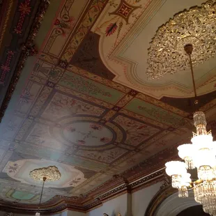 Beautiful ceiling.