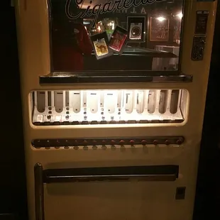 An old Cigarette machine