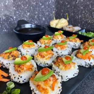 sushi and sashimi, sushi, sashimi, food