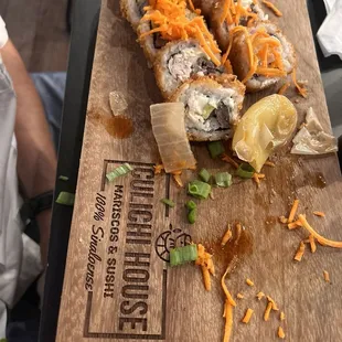 sushi and sashimi, food