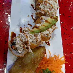 My fav deep fried mexican sushi