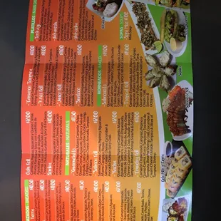 Inside menu