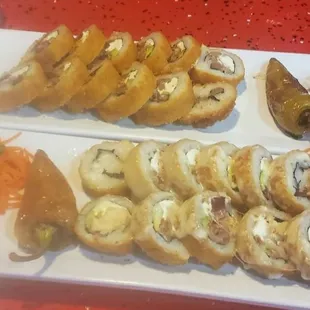 Cordon Bleu roll, Carne Asada roll