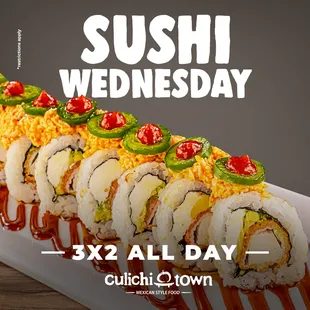 sushi wednesday