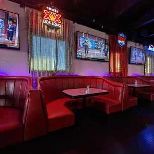 the interior of the restaurant
