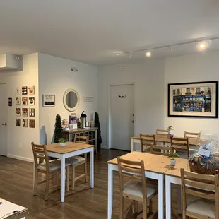 dining room and kitchen