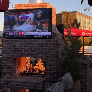 rooftop patio