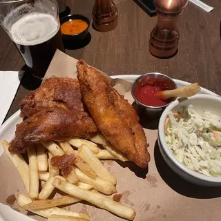 Beer Battered Fish & Chips