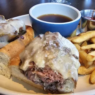 Shaved Prime Rib Dip*