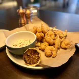 Popcorn Shrimp-$17.5. Get this!