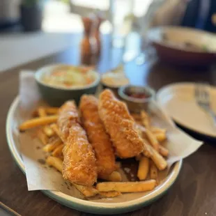 Fish and Beer Battered Fish &amp; Chips