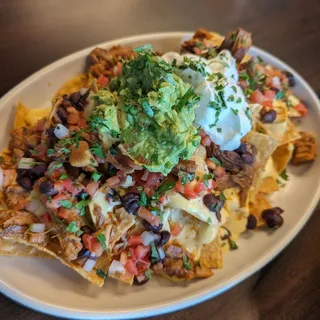 BBQ Pork Belly Nachos