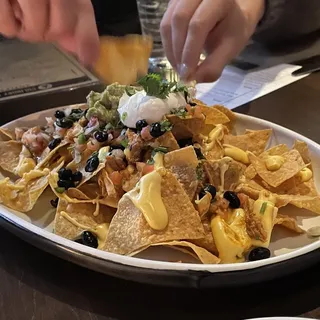 BBQ Pork Belly Nachos