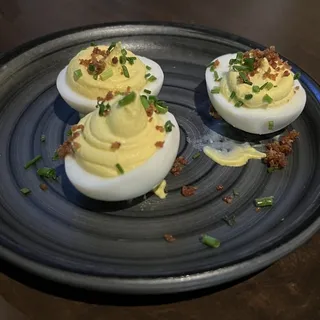 Prosciutto Deviled Eggs