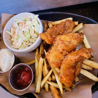 Beer Battered Fish & Chips