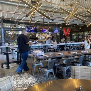 Bar area