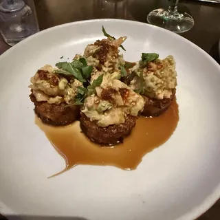 Spicy Shrimp Crispy Rice