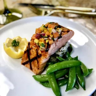 Salmon Entree from Culinary Creations Delivery Service