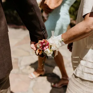 Corsage for my grandma, hand selected and designed by C.E. Samantha is so experienced and knowledeable!
